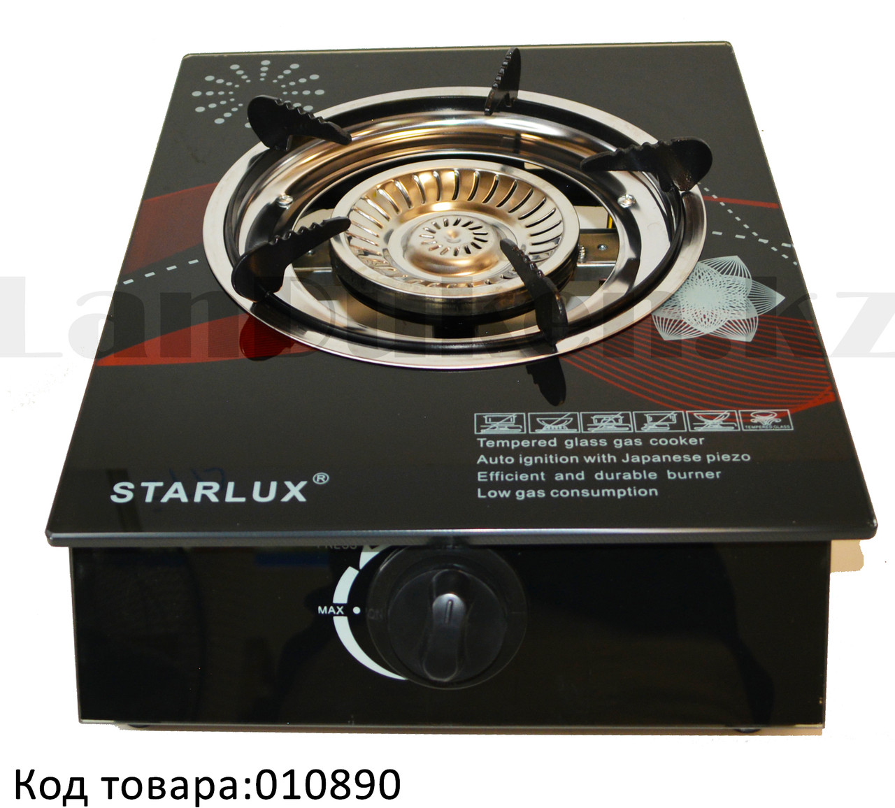 Газовая плита одноконфорочная сжиженная переносная Starlux 8111-SX15 - фото 1 - id-p79531916