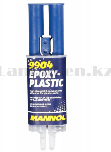 Двухкомпонентный эпоксидный клей для ремонта пластиковых изделий Mannol Epoxy metal 9904 30гр - фото 5 - id-p79531998
