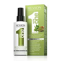 Спрей маска с ароматом зеленого чая для волос Uniq One Green Tea Scent Hair Treatment 150 мл.