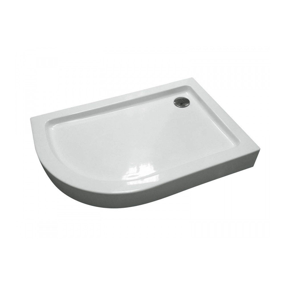 Поддон для душ.уголка AM. PM BLISS L Twin Slide 120, правосторонний, 120x80, белый акрил