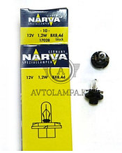 NARVA 17163 (BAX 5W 12V BLACK B10d 12V)