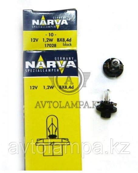 NARVA 17163 (BAX 5W 12V BLACK B10d 12V)
