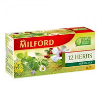 Чай Milford 12 трав, 20 пакетиков