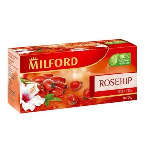 Чай Milford шиповник, 20 пакетиков