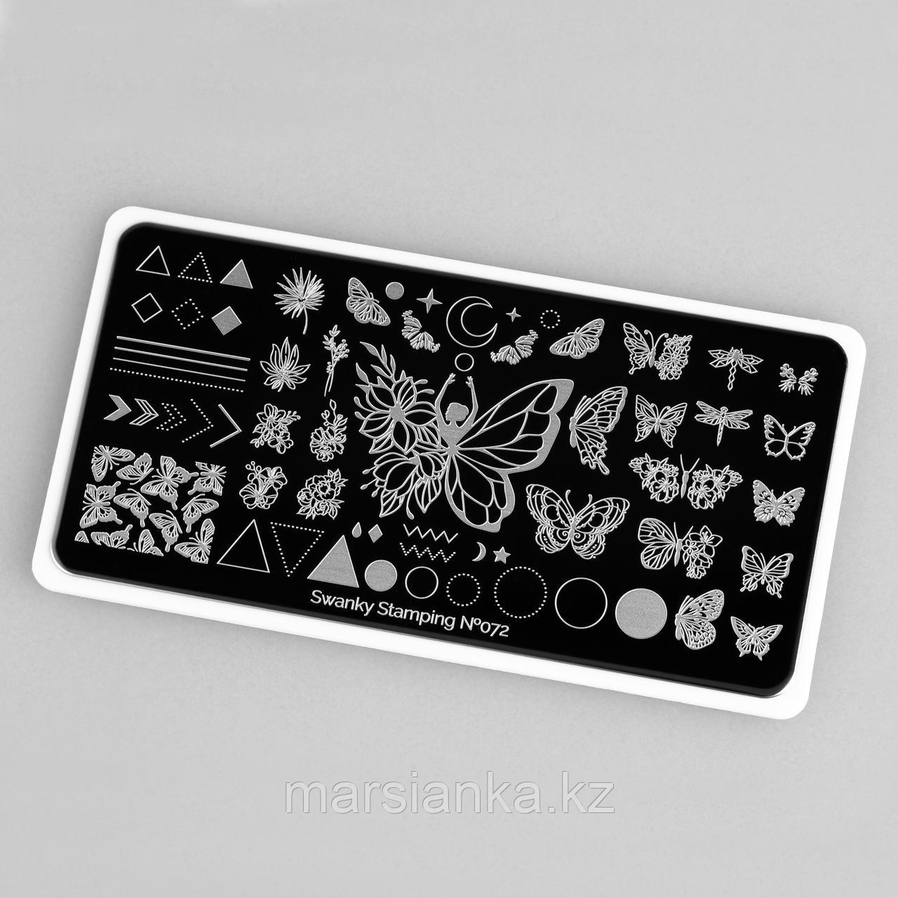 Пластина Swanky Stamping #072