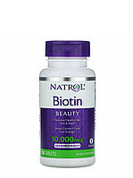 Natrol. Биотин максимальное действие 10000 мкг,100 таблеток