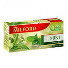 Зелёный чай Milford с мятой, 20 пакетиков