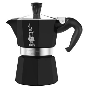 Гейзерная кофеварка на 3 порции Bialetti Moka Express, черная - фото 1 - id-p79548107