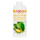 Кокосовая вода с соком ананаса Foco, 330 мл