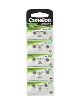 Батарейка CAMELION, AG0/LR521/379, Alkaline, 1.5V, 2 шт. Блистер