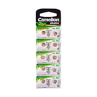 Батарейка CAMELION, AG3-BP10(0%Hg), Alkaline, AG3, 1.5V, 0% сынап, 10 дана, Блистер