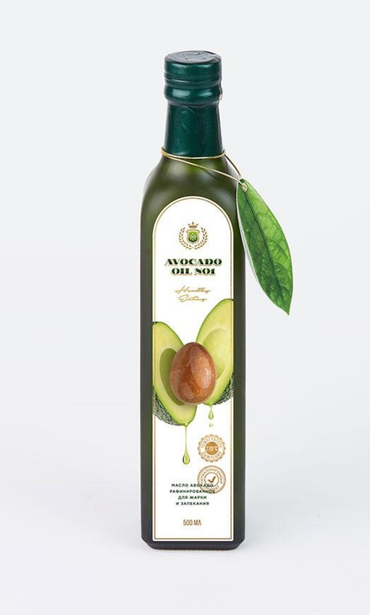 Avocado Oil № 1 Масло Авокадо рафинированное , 500 мл