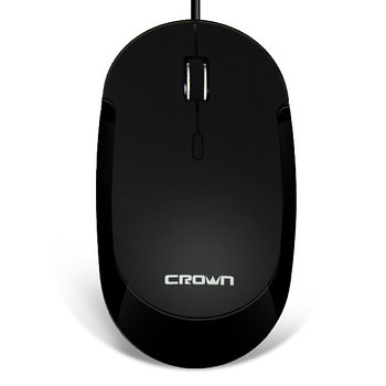 Мышь оптическая Crown CMM-21bk USB