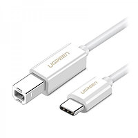Кабель USB 3.1(m) Type C- USB 2.0(m) Type B, для принтера, 1m. (40560) UGREEN