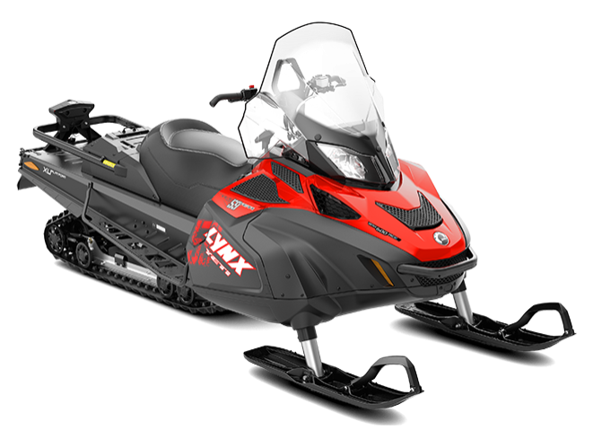 Снегоход 59 Yeti ST 600 ACE Черно-красный 2020