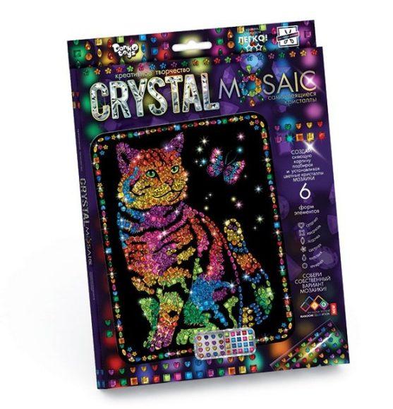 Набор креативного творчества  "CRYSTAL MOSAIC Кот" (20)