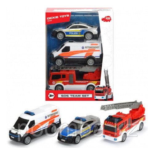 Набор машинок Команда спасения Dickie Toys