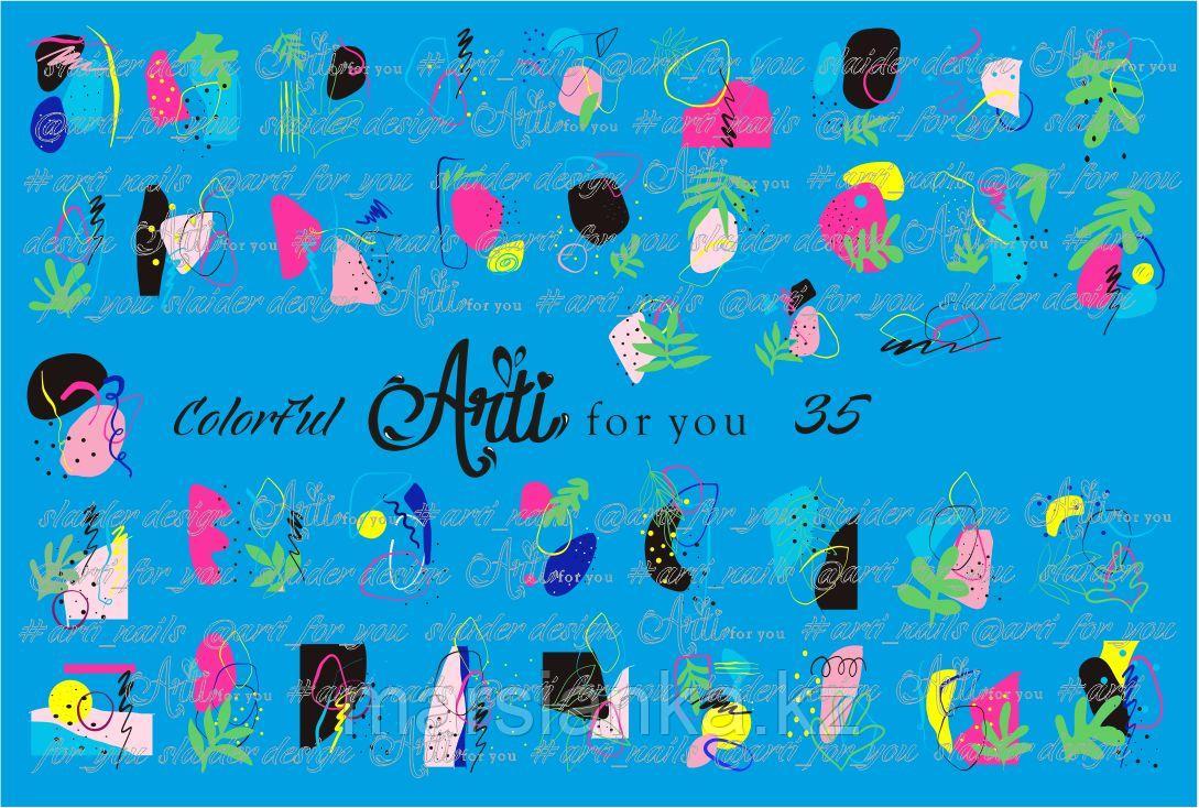 Слайдер дизайн ArtiForYou Color Ful #35