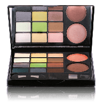 Набор: тени + румяна City Chic