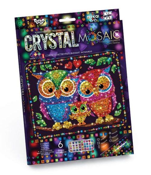 Набор креативного творчества "CRYSTAL MOSAIC Совиная семья" (20)
