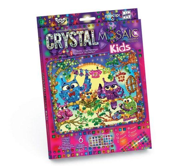 Набор креативного творчества  "CRYSTAL MOSAIC KIDS Совиная семья" (20)