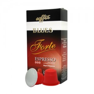 Кофе в капсулах Блюз Эспрессо Форте, для Nespresso, 10 шт.