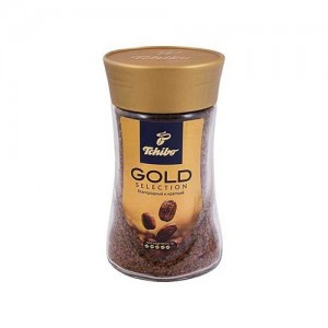Кофе растворимый Tchibo Gold Selection, стекло, 95 гр.