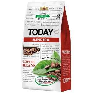 Кофе в зернах Today Blend №8, 200 гр.