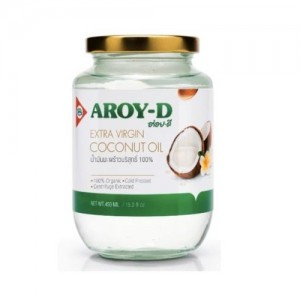100% кокосовое масло extra virgin Aroy-D, 450 мл