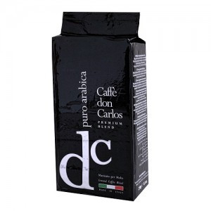 Кофе молотый Carraro Don Carlos Puro Arabica, 250 гр