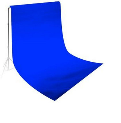 Студийный тканевый фон 3 м × 2,3 м синий, фото 2