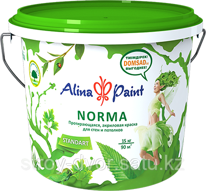 Alina Paint NORMA Водоэмульсия 15 кг - фото 1 - id-p79599661