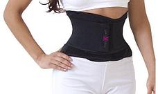 Пояс-корсет утягивающий Miss Belt (Мисс Белт), цвет черный, размер L/XL, фото 4