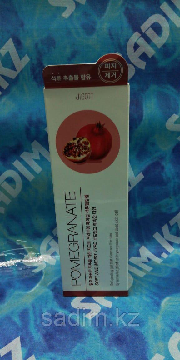 Jigott Premium Facial Pomegranate Peeling Gel - Пилинг-гель с экстрактом граната