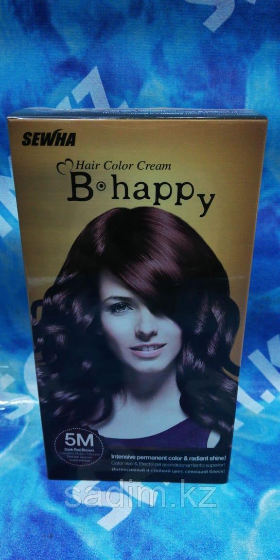 B Happy ( 5M ) - Краска для волос - Темно - красно - коричневый