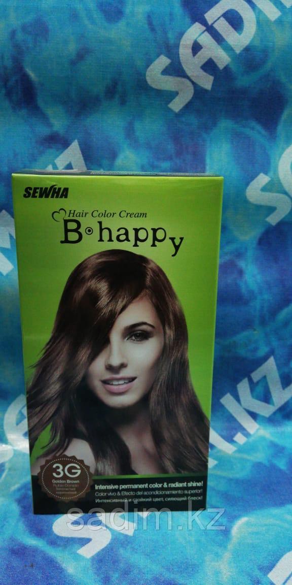 B Happy ( 3G ) - Краска для волос - Золотистый коричневый