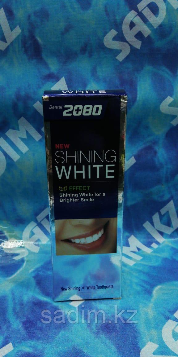 Dental Clinic 2080 Toothpaste 3D New Shining White - Отбеливающая зубная паста c 3D эффектом, 100 гр