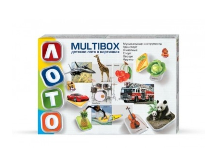 Лото детское "MULTIBOX"