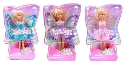 8121 Defa Lucy Кукла-бабочка в ассорт 3 вида.