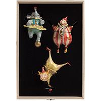 Набор из 3 елочных игрушек Circus Collection: барабанщик, акробат и слон 7980.02 Набор из 3 елочных игрушек Circus Collection: барабанщик, акробат и слон
