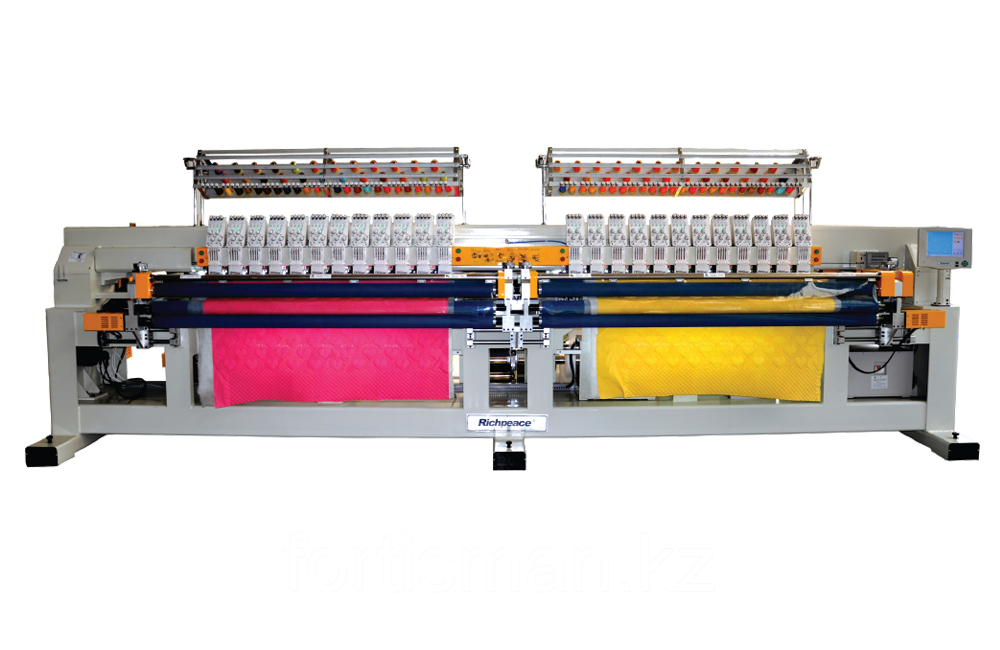 Компьютеризированная многоцветная двухвалковая квилтинговая и вышивальная машина - фото 1 - id-p79615380