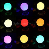 Светодиодная цветная RGBW лампа с пультом 7W, фото 4