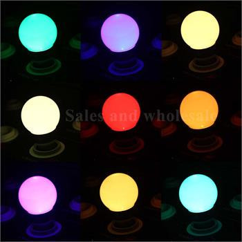 Светодиодная цветная RGBW лампа с пультом 7W - фото 4 - id-p79616811