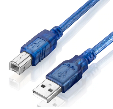 Кабель для принтеров, сканеров, оргтехники USB 2.0, AM/BM, 28/24 AWG, 1,5 метра - фото 3 - id-p79647767