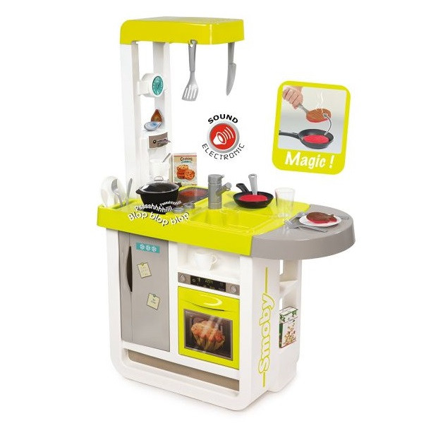 Smoby Игровой набор Кухня "Chery" (звук), желтая (уценка) - фото 2 - id-p79635771