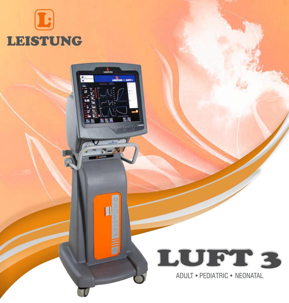 Аппарат искусственной вентиляции лёгких LUFT3 - фото 3 - id-p79649277