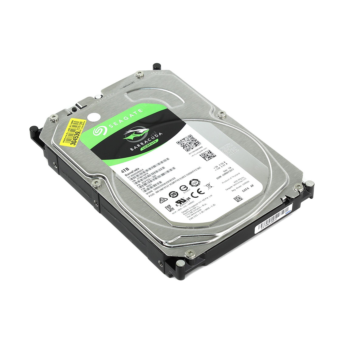 Жёсткий диск HDD 4Tb Seagate Barracuda SATA6Gb/s 5400rpm 256Mb 3,5" ST4000DM004
