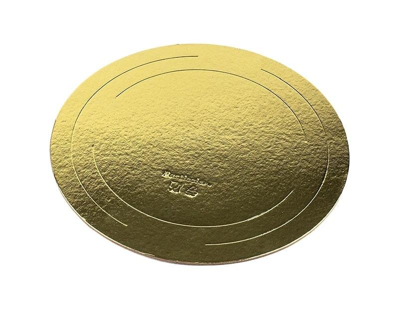 Подложка под торт Золото 40 см 3,2 мм - фото 1 - id-p79661557