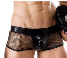 Трусы с латексной вставкой