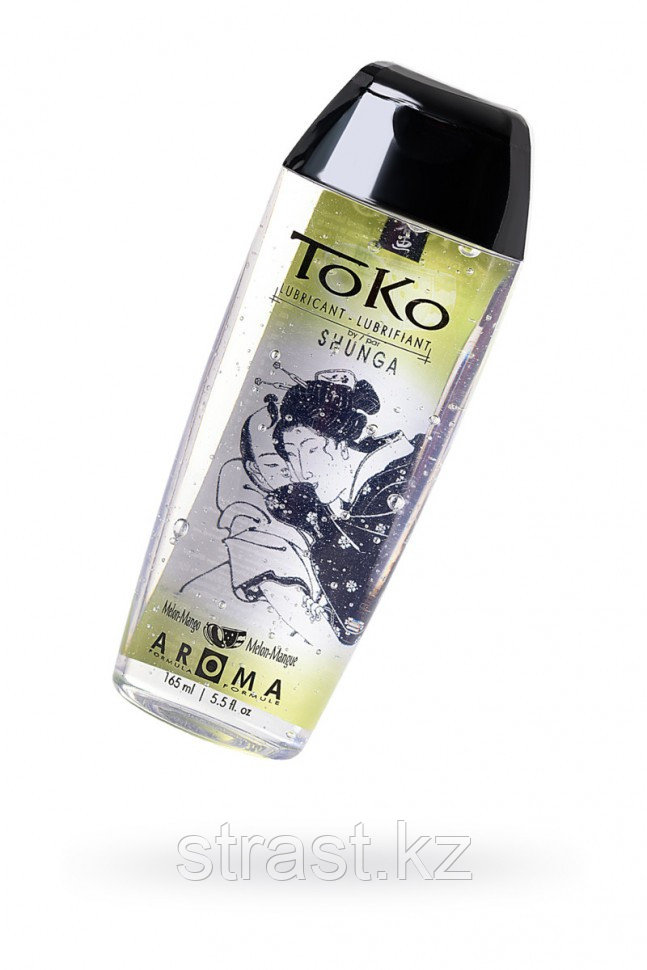ЛУБРИКАНТ SHUNGA TOKO AROMA НА ВОДНОЙ ОСНОВЕ, СО ВКУСОМ ДЫНИ И МАНГО, 165 МЛ